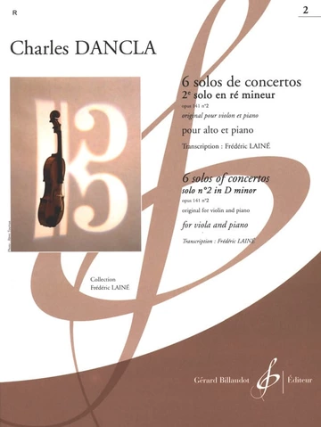 6 Solos de concertos. 2e solo en ré mineur op. 141 n° 2 Visual
